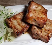 Шашлык из свиных ребрышек