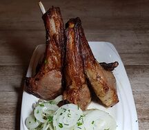 Шашлык из каре ягненка