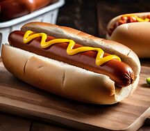 Французский говяжий хот-дог