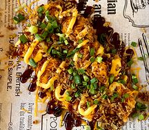 Куриные байтсы с сыром и терияки
