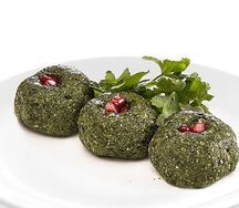 Пхали из шпината с орехами