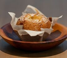Кекс с изюмом