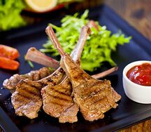Шашлык из каре барашка