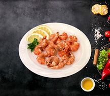 Креветки отварные