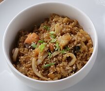 Рис с морепродуктами