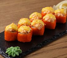 Запеченная Калифорния с крабом