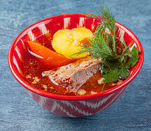 Шурпа с говядиной
