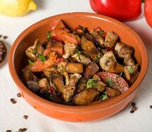 Жаркое из куриного филе