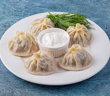 Манты с картошкой