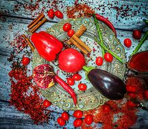 Шашлык из овощей