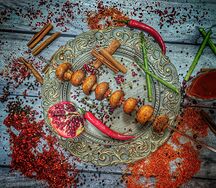 Шашлык из шампиньонов