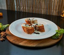 Куриный рулет с беконом