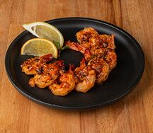 Креветки в апельсиново-медовом соусе