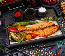 Стейк из семги 