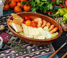 Цезарь с креветками