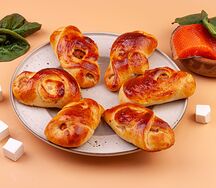 Пирожки сытные с форелью