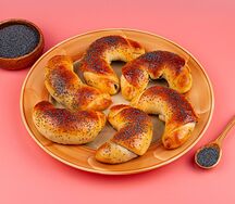 Рогалики сладкие с маком