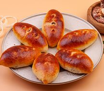 Пирожки сытные с мясом