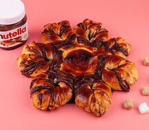 Пирог с нутеллой