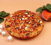 Пирог Форель со шпинатом