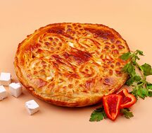 Пирог Овощи с брынзой