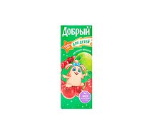 Сок добрый яблоко-вишня