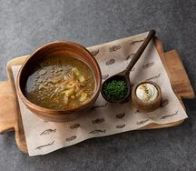 Щи из квашенной капусты с боровиками