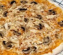 Пицца Курица с грибами