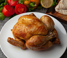 Курица гриль с лавашом