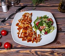 Куриная грудка под соусом терияки