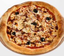 Пицца с тунцом