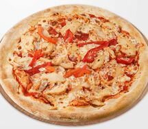 Пицца с курицей