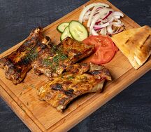 Свиные ребрышки BBQ