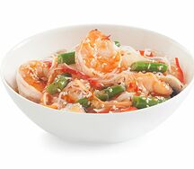 Фунчоза с креветками