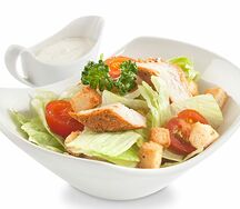 Цезарь с курицей