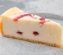 Чизкейк клубничный