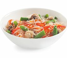 Фунчоза с овощами