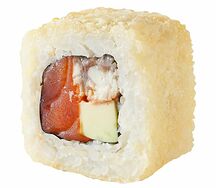 Сяке унаги темпура