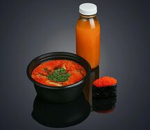 Том ям с гунканом с икрой и напитком