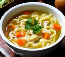 Лапша куриная