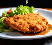 Курица в сырном кляре