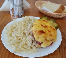 Курица под сырной шапкой