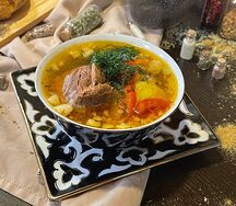 Шурпа с говядиной