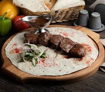 Шашлык из говядины (мякоть)