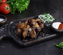 Шашлык из бараньих семечек