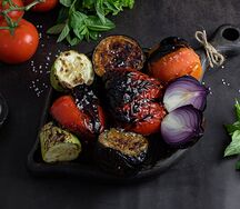 Овощи на мангале