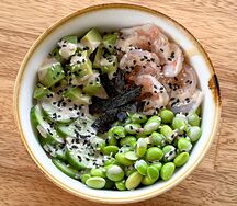 Поке с креветкой