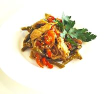 Курица в соусе Терияки с овощами