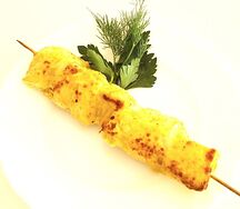 Шашлычок из куриного филе