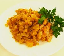 Капуста тушеная